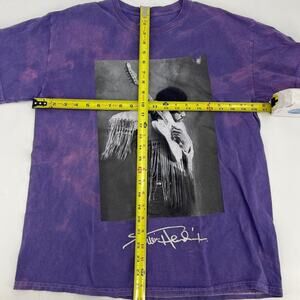 Authentic Hendrix T-Shirt Purple Graphic Unisex Tee Large